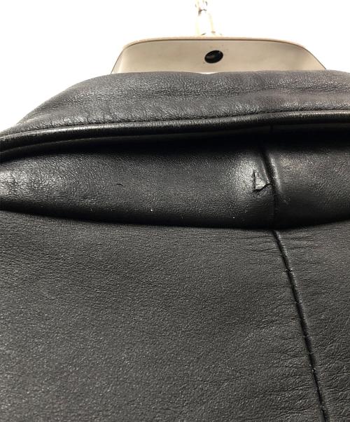 FREEDOM（フリーダム）freedom (フリーダム) レザージャケット ブラック サイズ:LLの古着・服飾アイテム