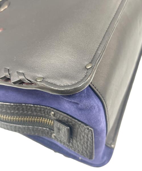 COACH（コーチ）COACH (コーチ) DREAMER TOTE 36 BAG (ドリーマートート36 バッグ) ブラック×ネイビー×ブラウンの古着・服飾アイテム