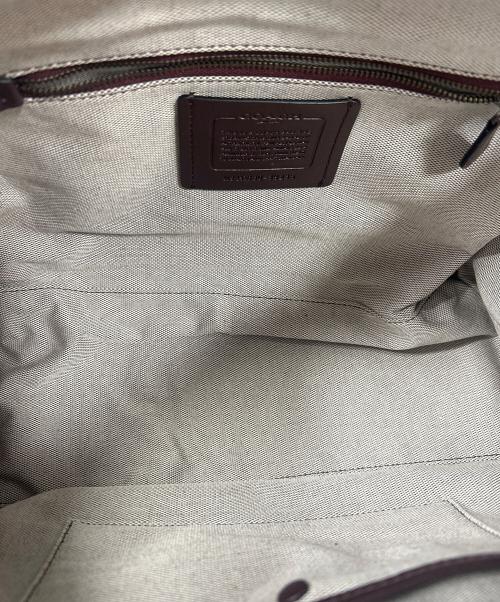 COACH（コーチ）COACH (コーチ) DREAMER TOTE 36 BAG (ドリーマートート36 バッグ) ブラック×ネイビー×ブラウンの古着・服飾アイテム