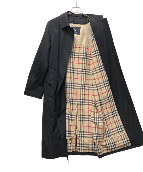 BURBERRY LONDON（バーバリーロンドン）BURBERRY LONDON (バーバリーロンドン) ライナー付ステンカラーコート ブラック サイズ:11の古着・服飾アイテム