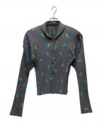 PLEATS PLEASEプリーツプリーズ）の古着「長袖シャツ」｜グレー