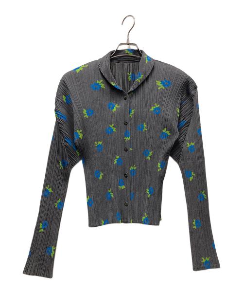 PLEATS PLEASE（プリーツプリーズ）PLEATS PLEASE (プリーツプリーズ) 長袖シャツ グレー サイズ:3の古着・服飾アイテム