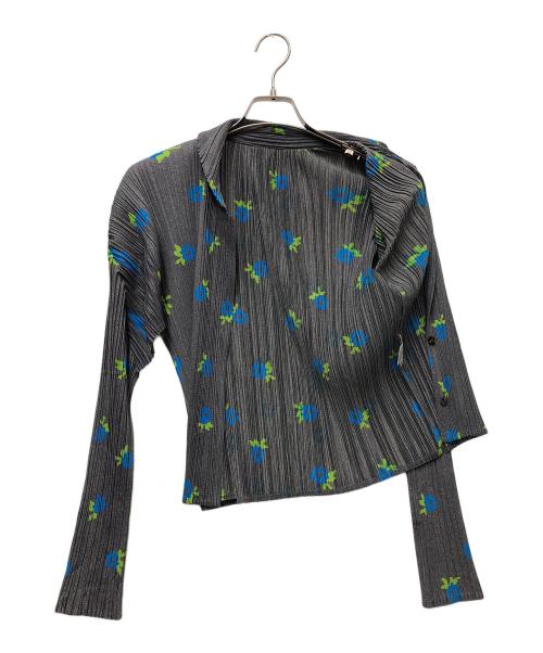 PLEATS PLEASE（プリーツプリーズ）PLEATS PLEASE (プリーツプリーズ) 長袖シャツ グレー サイズ:3の古着・服飾アイテム
