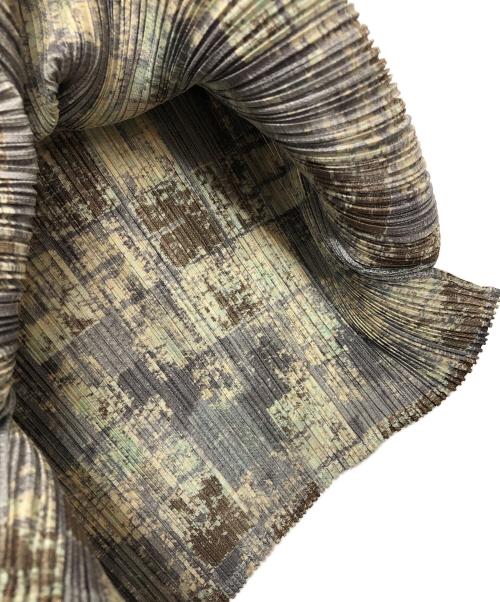 PLEATS PLEASE（プリーツプリーズ）PLEATS PLEASE (プリーツプリーズ) 半袖ブラウス グレー サイズ:3の古着・服飾アイテム