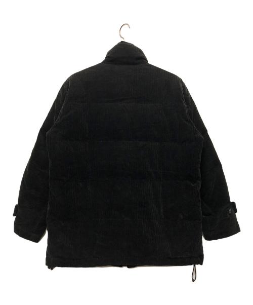 BURBERRY LONDON（バーバリーロンドン）BURBERRY LONDON (バーバリーロンドン) コーデュロイダウンジャケット ブラック サイズ:Mの古着・服飾アイテム