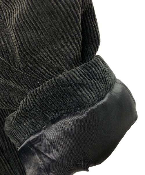 BURBERRY LONDON（バーバリーロンドン）BURBERRY LONDON (バーバリーロンドン) コーデュロイダウンジャケット ブラック サイズ:Mの古着・服飾アイテム