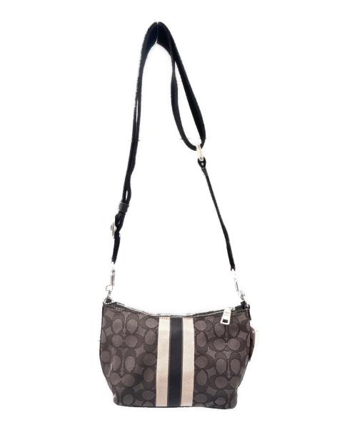 COACH（コーチ）COACH (コーチ) シグネチャーデンプシーショルダーバッグ グレーの古着・服飾アイテム