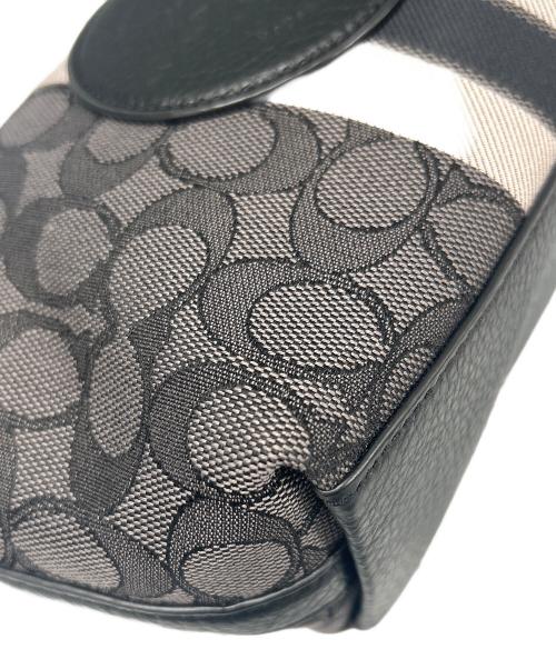 COACH（コーチ）COACH (コーチ) シグネチャーデンプシーショルダーバッグ グレーの古着・服飾アイテム