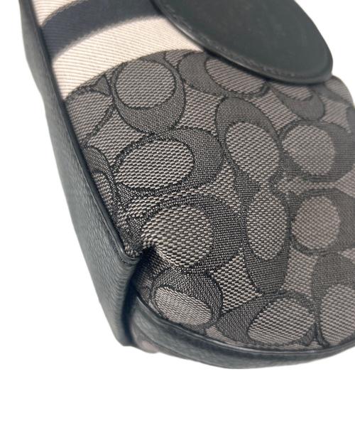 COACH（コーチ）COACH (コーチ) シグネチャーデンプシーショルダーバッグ グレーの古着・服飾アイテム