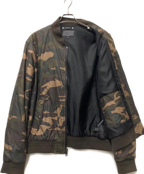 COACH（コーチ）COACH (コーチ) ブルゾン ブラウン×カーキ サイズ:XLの古着・服飾アイテム