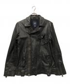 OLD GAPオールドギャップ）の古着「ライダースジャケット」｜ブラック