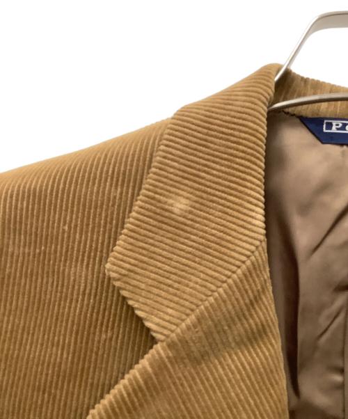 POLO RALPH LAUREN（ポロ・ラルフローレン）POLO RALPH LAUREN (ポロ・ラルフローレン) コーデュロイテーラードジャケット ベージュ サイズ:不明の古着・服飾アイテム