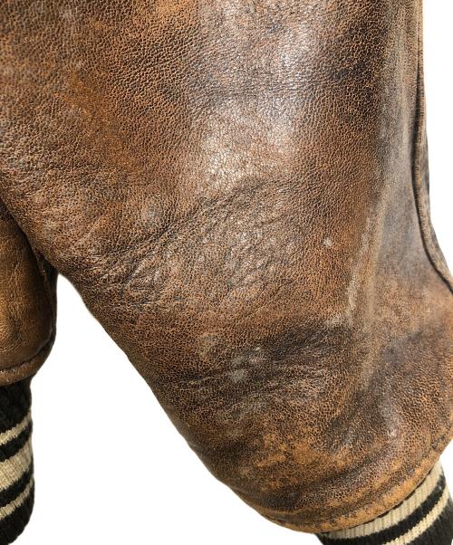 AVIREX（アヴィレックス）AVIREX (アヴィレックス) フライトジャケット ブラウン サイズ:Sの古着・服飾アイテム