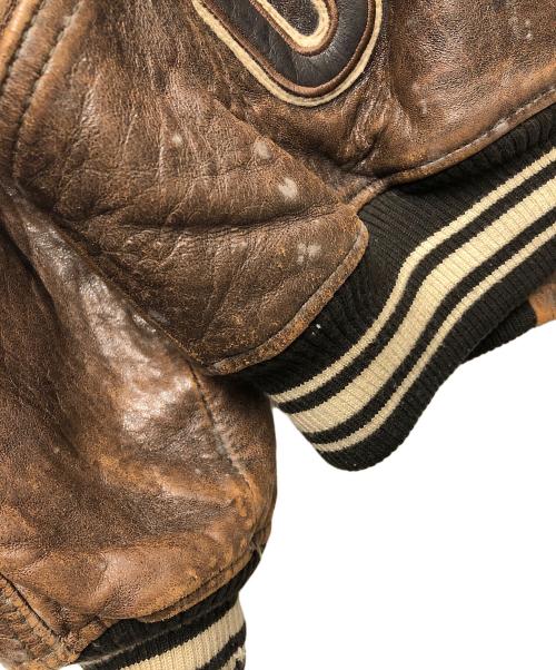 AVIREX（アヴィレックス）AVIREX (アヴィレックス) フライトジャケット ブラウン サイズ:Sの古着・服飾アイテム