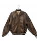 AVIREX（アヴィレックス）の古着「フライトジャケット」｜ブラウン