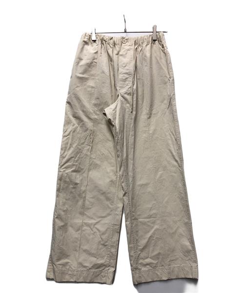 TODAYFUL（トゥデイフル）TODAYFUL (トゥデイフル) コットンイージーパンツ ベージュ サイズ:Mの古着・服飾アイテム