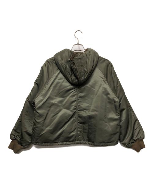 FRAMeWORK（フレームワーク）FRAMeWORK (フレームワーク) N-2Bクロップドジャケット オリーブ サイズ:FREEの古着・服飾アイテム