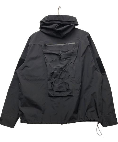 Abu Garcia（アブガルシア）Abu Garcia (アブガルシア) FLAGSTUFF (フラグスタフ) ナイロンジャケット ブラック サイズ:Lの古着・服飾アイテム