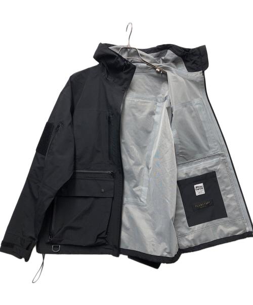 Abu Garcia（アブガルシア）Abu Garcia (アブガルシア) FLAGSTUFF (フラグスタフ) ナイロンジャケット ブラック サイズ:Lの古着・服飾アイテム