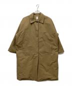 休日と詩キュウジツトウタ）の古着「中綿コート」｜ベージュ