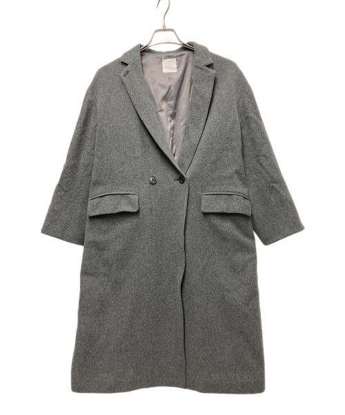 kurashi&trips publishing（クラシアンドトリップス パブリッシング）KURASHI&Trips PUBLISHING (クラシアンドトリップス パブリッシング) チェスターコート グレー サイズ:不明の古着・服飾アイテム