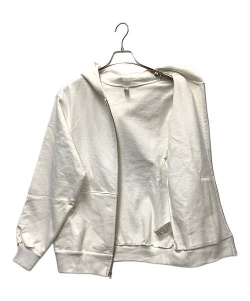 FRAMeWORK（フレームワーク）FRAMeWORK (フレームワーク) ジップパーカー ホワイト サイズ:Sの古着・服飾アイテム