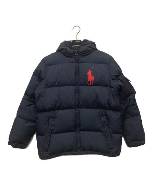 POLO RALPH LAUREN（ポロ・ラルフローレン）POLO RALPH LAUREN (ポロ・ラルフローレン) ダウンジャケット ネイビー サイズ:L相当の古着・服飾アイテム