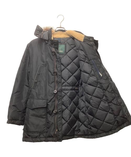 Henry Cotton's（ヘンリーコットンズ）Henry Cotton's (ヘンリーコットンズ) ダウンジャケット ブラック サイズ:46の古着・服飾アイテム