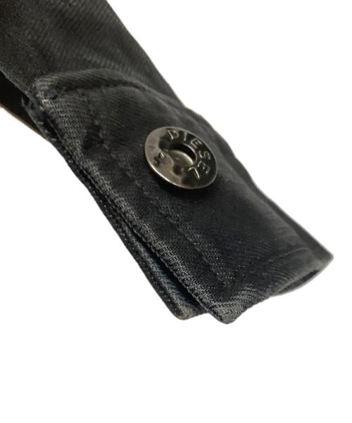 DIESEL（ディーゼル）DIESEL (ディーゼル) D-JARコーティング加工デニムジャケット ブラック サイズ:XSの古着・服飾アイテム