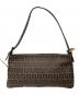 FENDI (フェンディ) ズッキーノ　ハンドポーチ ブラウン：55000円