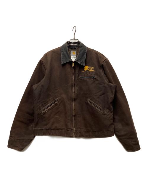 CarHartt（カーハート）CarHartt (カーハート) デトロイトジャケット ブラウン サイズ:Lの古着・服飾アイテム