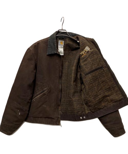 CarHartt（カーハート）CarHartt (カーハート) デトロイトジャケット ブラウン サイズ:Lの古着・服飾アイテム