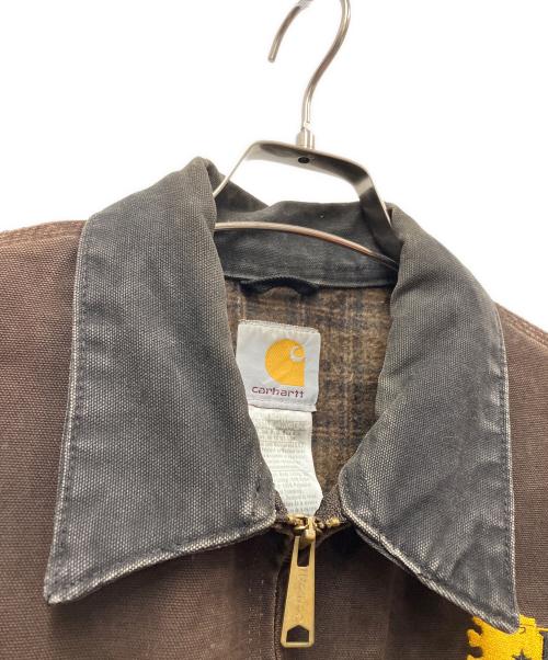 CarHartt（カーハート）CarHartt (カーハート) デトロイトジャケット ブラウン サイズ:Lの古着・服飾アイテム