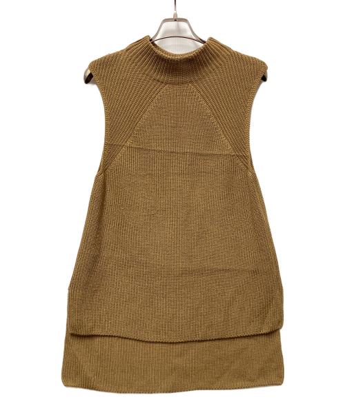 BATONER（バトナ―）BATONER (バトナ―) 厚手ニット ブラウン サイズ:Mの古着・服飾アイテム