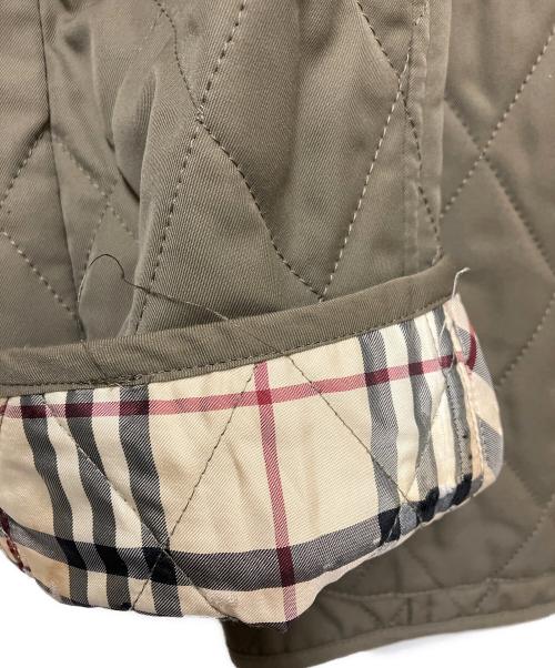 BURBERRY LONDON（バーバリーロンドン）BURBERRY LONDON (バーバリーロンドン) キルティングジャケット カーキ サイズ:40の古着・服飾アイテム