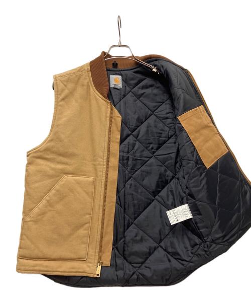 CarHartt（カーハート）CarHartt (カーハート) ダックベスト ベージュ サイズ:Mの古着・服飾アイテム
