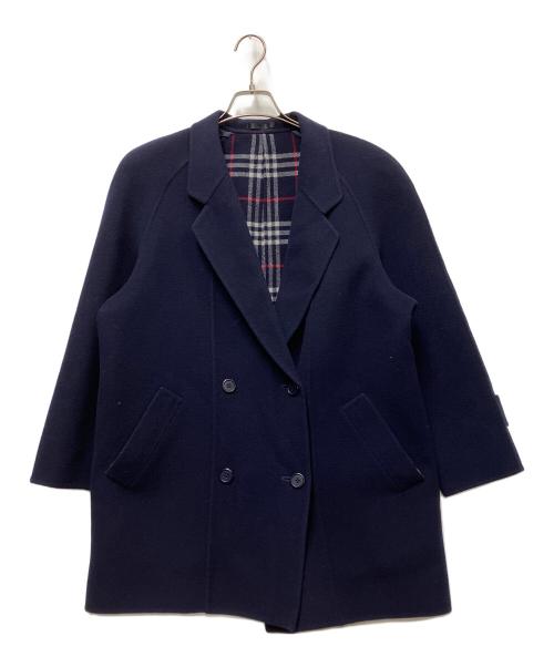 Burberry's（バーバリー）Burberry's (バーバリーズ) Pコート ネイビー サイズ:Mの古着・服飾アイテム