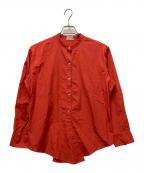 HERMESエルメス）の古着「長袖シャツ」｜オレンジ