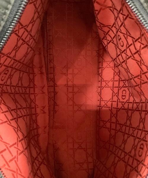 Christian Dior（クリスチャン ディオール）Christian Dior (クリスチャン ディオール) カナージュハンドバッグ ブラックの古着・服飾アイテム