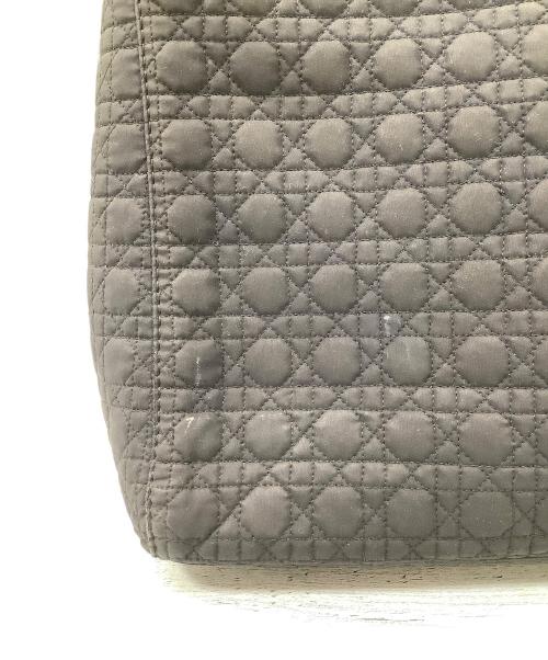 Christian Dior（クリスチャン ディオール）Christian Dior (クリスチャン ディオール) カナージュハンドバッグ ブラックの古着・服飾アイテム