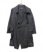 Y'sワイズ）の古着「ショートコート」｜ブラック