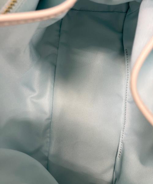 Samantha Thavasa（サマンサタバサ）Samantha Thavasa (サマンサタバサ) ミニョンハンドバッグ アイボリー×ブラックの古着・服飾アイテム