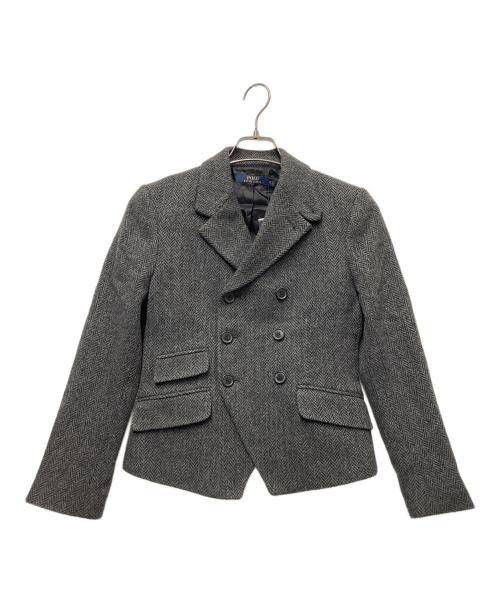 POLO RALPH LAUREN（ポロ・ラルフローレン）POLO RALPH LAUREN (ポロ・ラルフローレン) ダブルブレストコート グレー サイズ:XLの古着・服飾アイテム