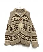 CANADIAN SWEATERカナディアンセーター）の古着「厚手ニット」｜ベージュ