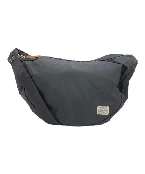 PORTER（ポーター）PORTER (ポーター) REEF リーフショルダーバッグ ブラックの古着・服飾アイテム