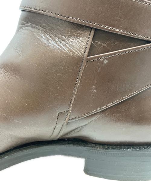 BURBERRY BLACK LABEL（バーバリーブラックレーベル）BURBERRY BLACK LABEL (バーバリーブラックレーベル) ジョッパーブーツ ブラウン サイズ:25の古着・服飾アイテム