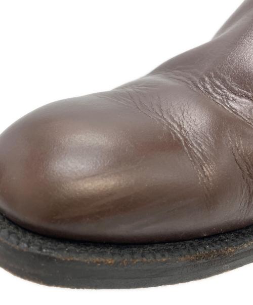 BURBERRY BLACK LABEL（バーバリーブラックレーベル）BURBERRY BLACK LABEL (バーバリーブラックレーベル) ジョッパーブーツ ブラウン サイズ:25の古着・服飾アイテム