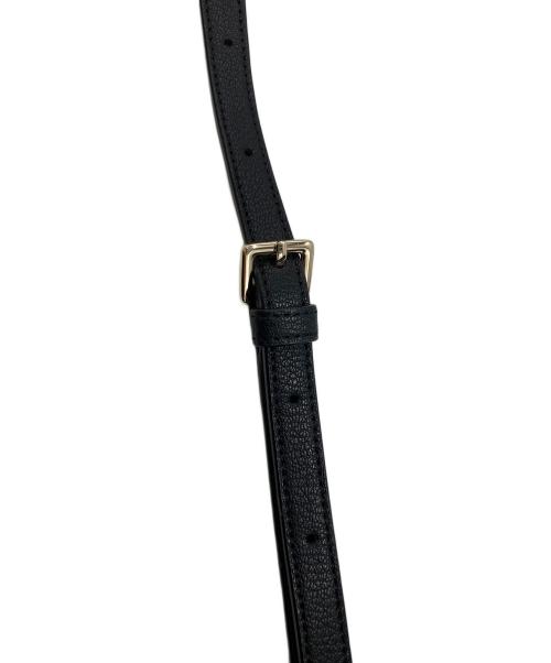 PAUL SMITH（ポールスミス）PAUL SMITH (ポールスミス) クロスオーバーストライプショルダーバッグ ブラックの古着・服飾アイテム