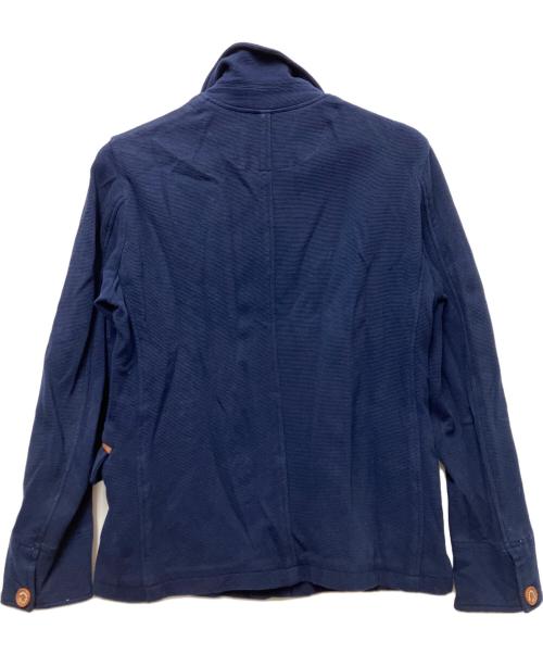 MEN'S BIGI（メンズビギ）MEN'S BIGI (メンズビギ) maccheronian (マカロニアン) ワークテイストカバーオール ネイビー サイズ:01の古着・服飾アイテム