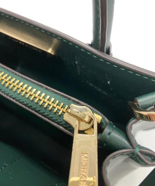 MICHAEL KORS（マイケル・コース）MICHAEL KORS (マイケル・コース) 2WAYショルダーバッグ ブラウン×ダークグリーンの古着・服飾アイテム
